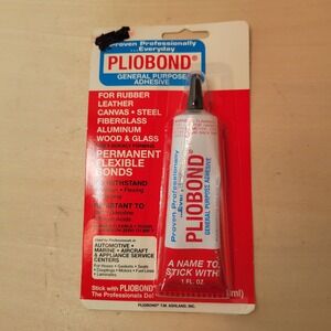 Pliobond General Purpose‎ Adhesive Glue for Rubber Leather Wood 1 Oz.